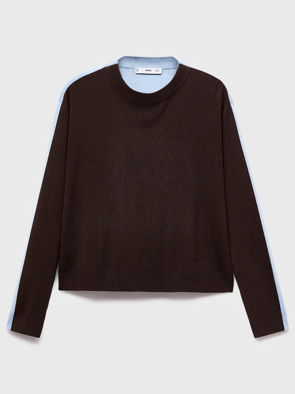 NWT Mango Two-Tone Sweater - Picture 2 of 6
